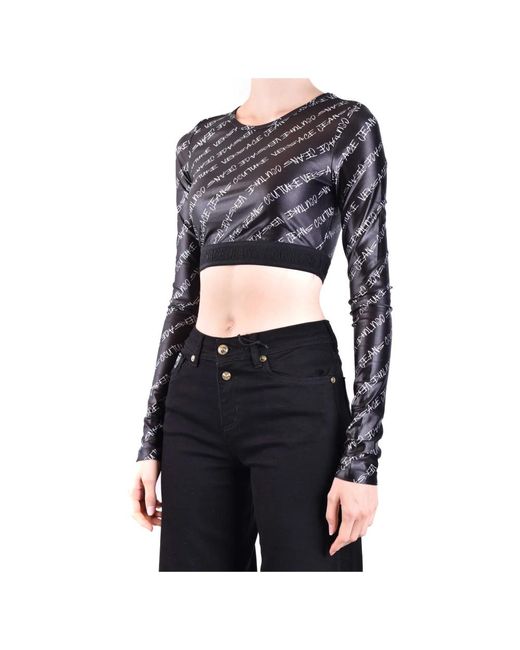 Versace Black Stylische sweaters für trendige looks