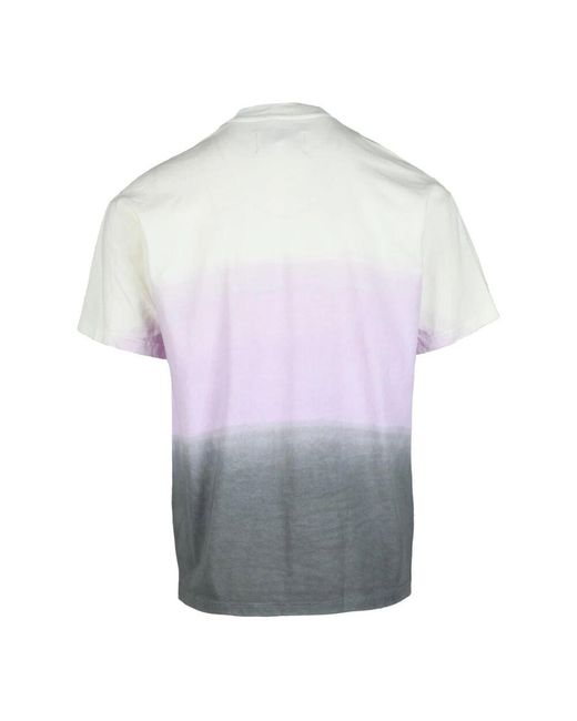 T-shirt in cotone con design unico di Bonsai in Purple da Uomo