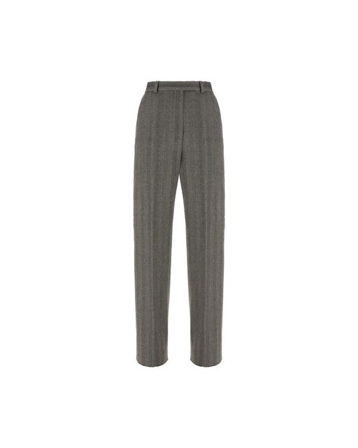 Ferragamo Wijde Broek in het Gray