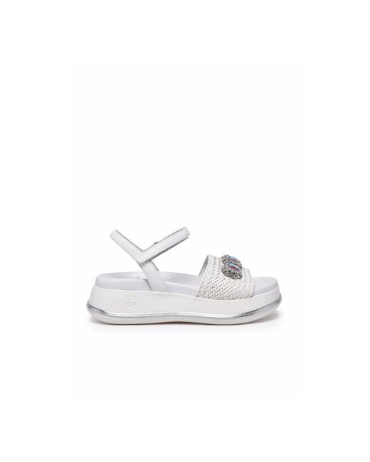 Flat Sandals GIO+ en coloris White