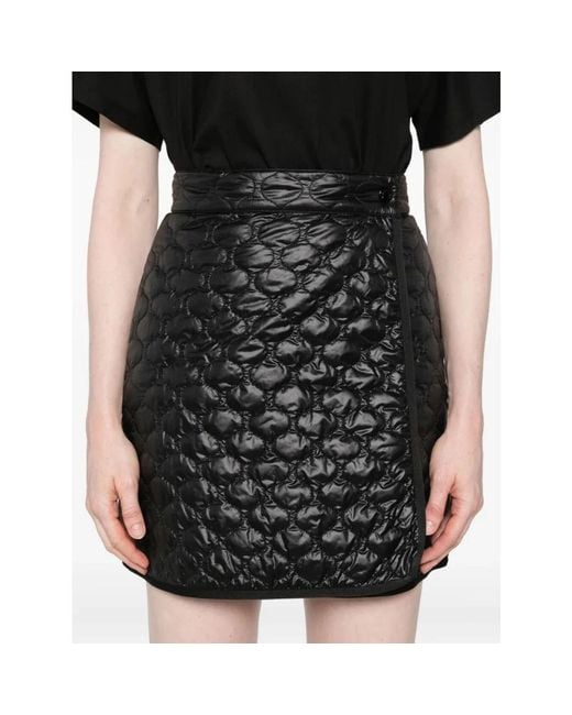 Moncler Black Short Skirts