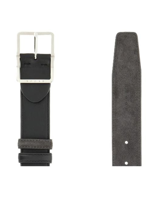 Belts di Hogan in Black da Uomo