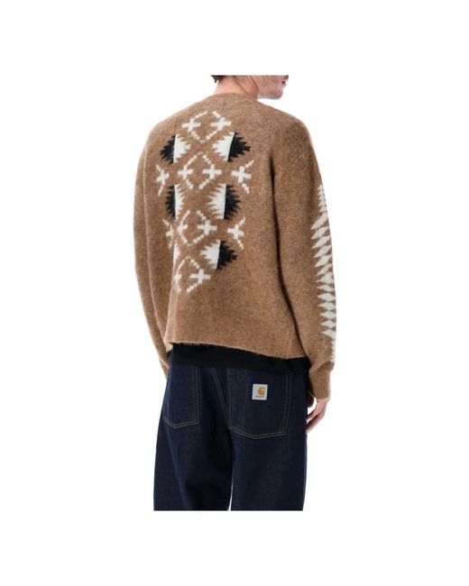 Pendleton Truien & Vesten ,Bruin ,Wol Spider Rock Cardigan in het Blue voor heren
