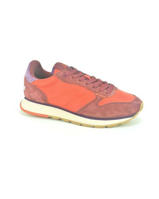 HOFF Schoenen ,Oranje ,Combi Runner Sneakers in het Pink