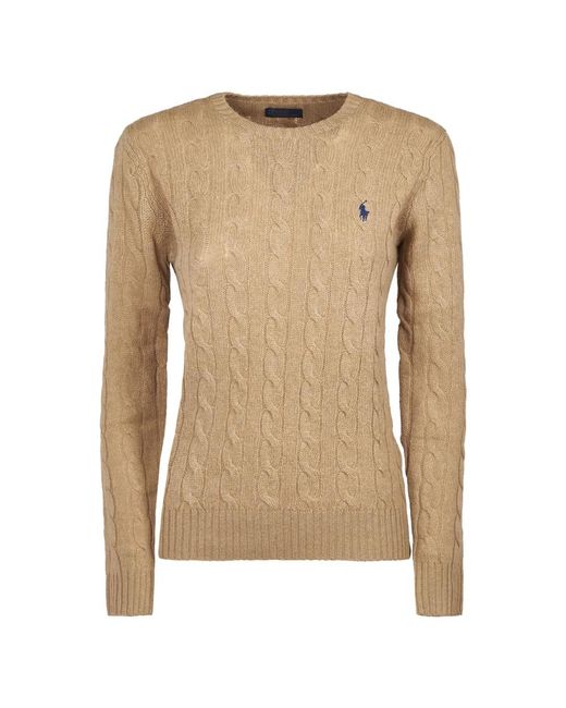 Polo Ralph Lauren Brown Julianna Langarm Pullover