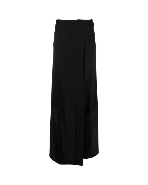 Victoria Beckham Black Maxi Skirts