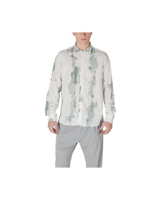 Antony Morato Gray Casual Shirts for men