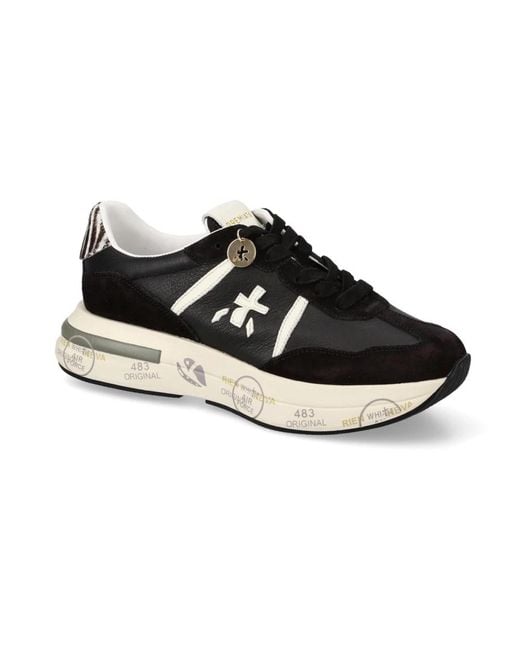 Premiata Black Sneakers