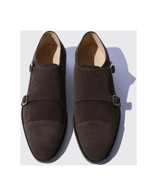 Scarosso Brown Business Shoes for men