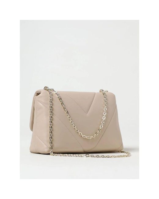 Patrizia Pepe Natural Gesteppte Schultertasche