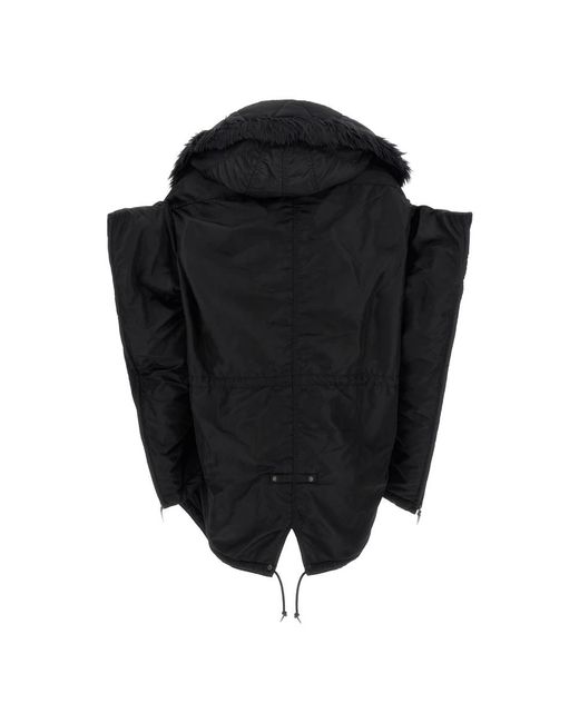 Junya Watanabe Black Waistcoats