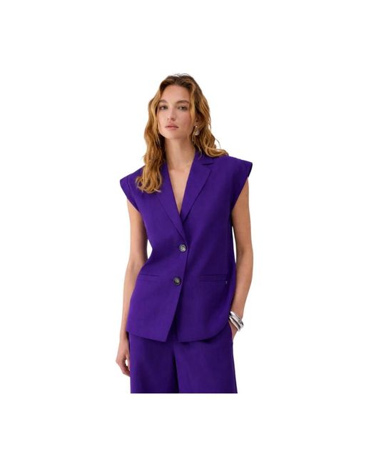 Liu Jo Purple Vests