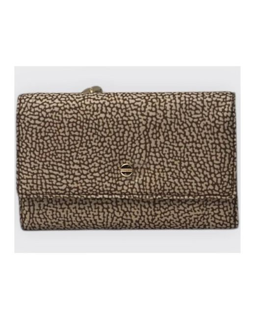 Wallets & Cardholders Borbonese de color Metallic