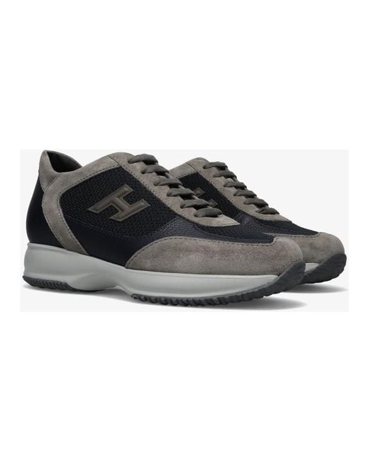Hogan Black Sneakers for men
