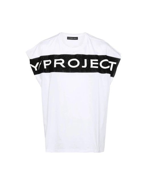 Y. Project White T-Shirts for men