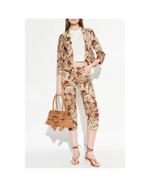 DSquared² Printed Jeans in het Natural