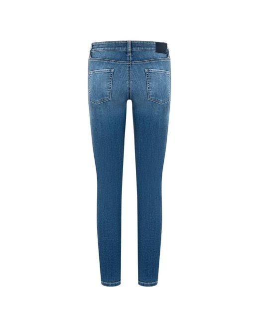 Cambio Blue Slim Fit Jeans