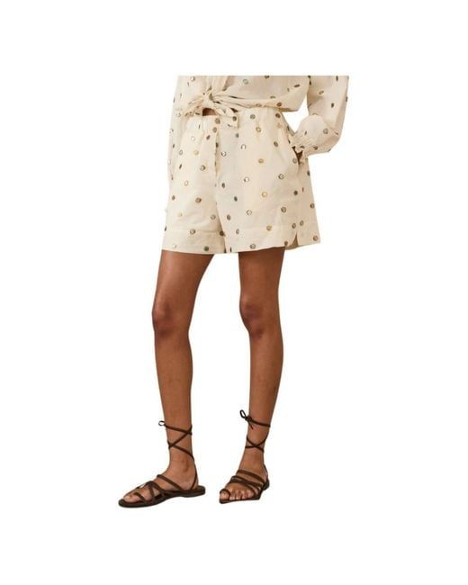 Souvenir Clubbing Natural Casual Shorts