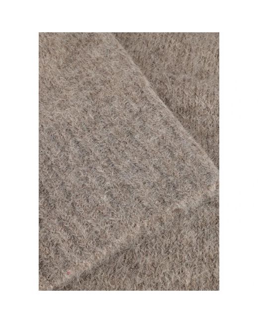 SELECTED Truien & Vesten ,Grijs ,Gebreide Coltrui in het Gray