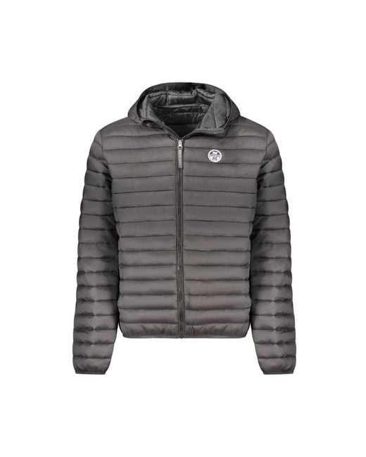 North Sails Gray Winter Jackets for men