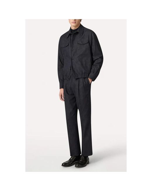 Light Jackets Lardini de hombre de color Blue