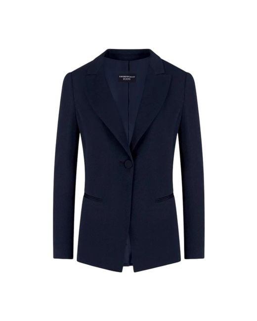 Blazers Emporio Armani en coloris Blue