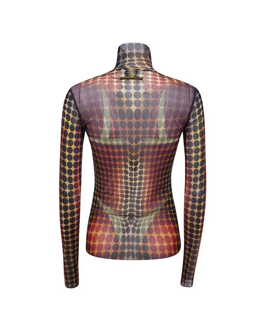 Jean Paul Gaultier Brown Long Sleeve T-Shirts