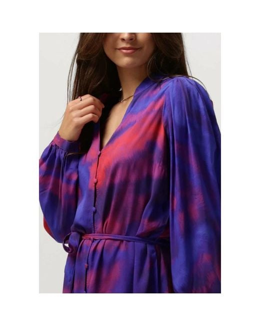 Freebird by Steven Wrap Dresses in het Purple