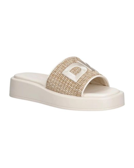 Sliders DKNY en coloris Natural