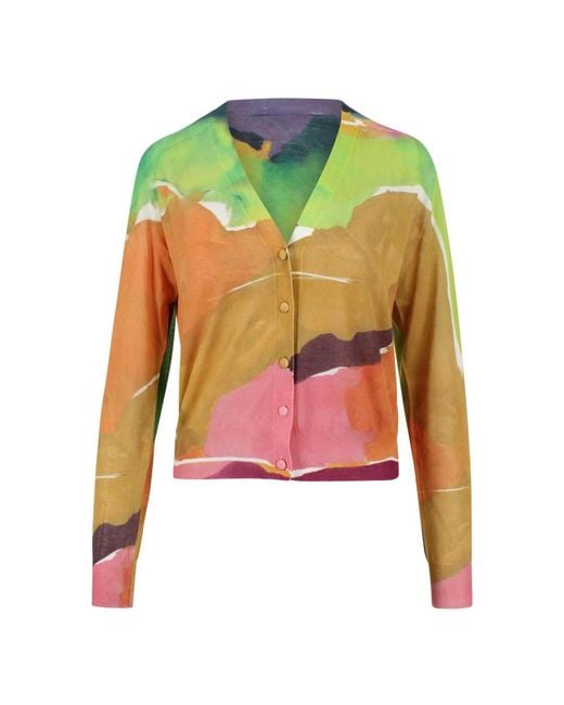 Ulla Johnson Green Cardigans