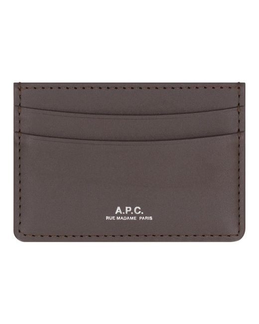 A.P.C. Brown Wallets & Cardholders for men