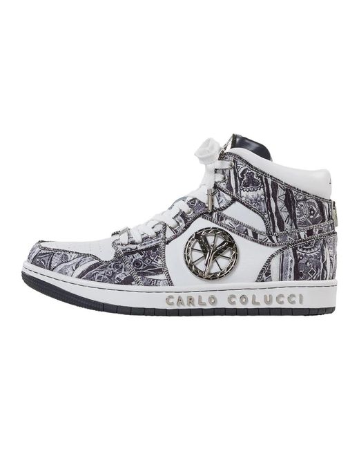 carlo colucci Metallic Sneakers