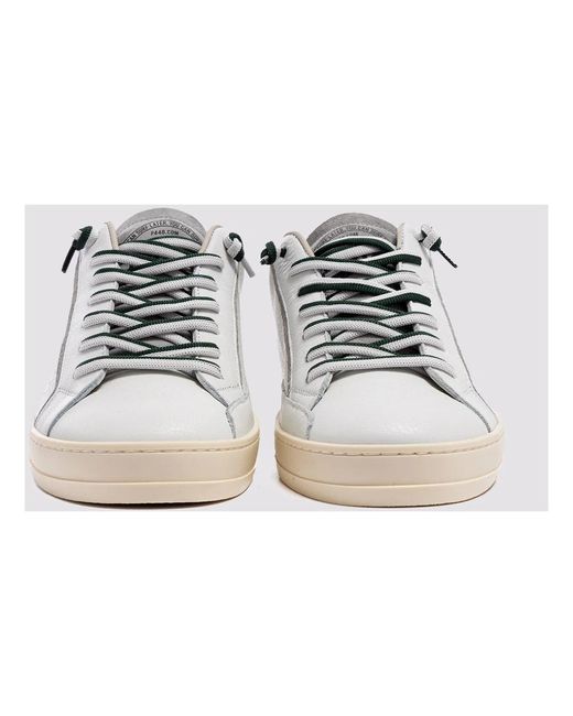 P448 White Sneakers for men