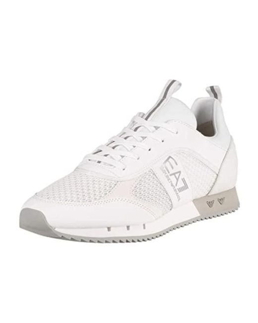 EA7 White Sneakers for men