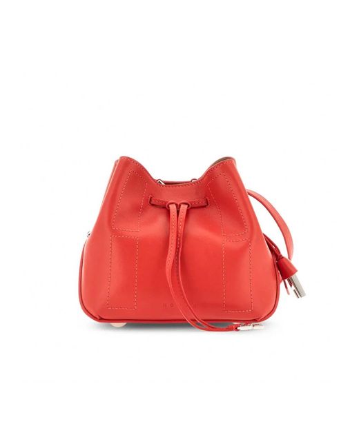 Hogan Red Bucket Bags