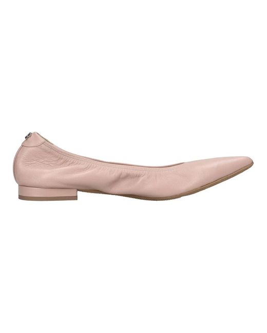 Flache Casadei Damen Flache Schuhe Rosa in pink