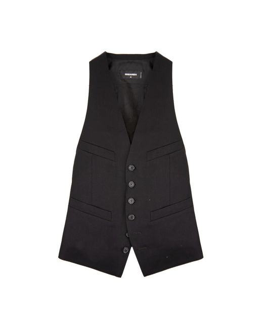 DSquared² Black Vests