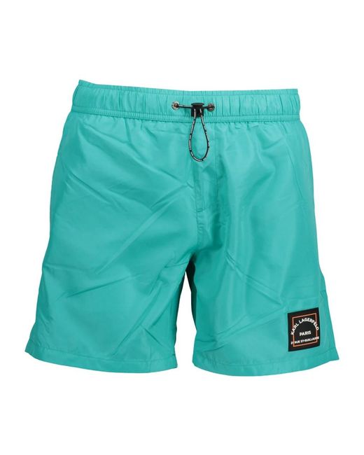 Karl Lagerfeld Blue Beachwear for men