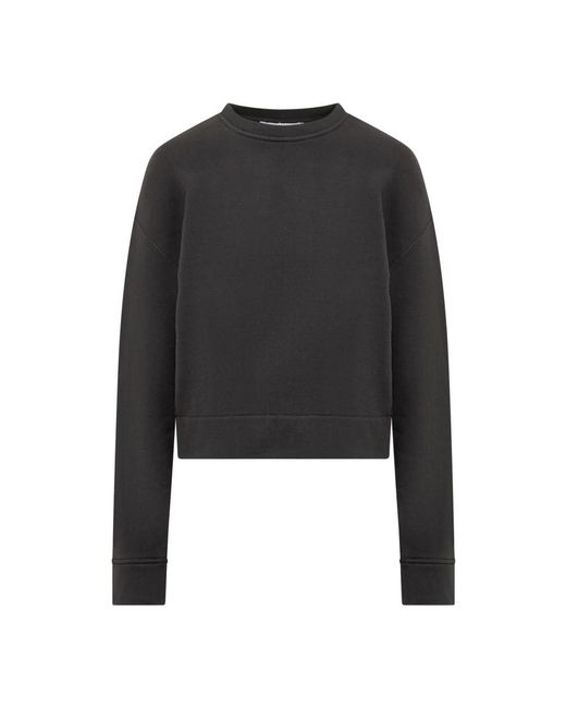 IRO Hoodies & Sweatvesten ,Zwart ,Katoen Jinim Sweatshirt in het Black
