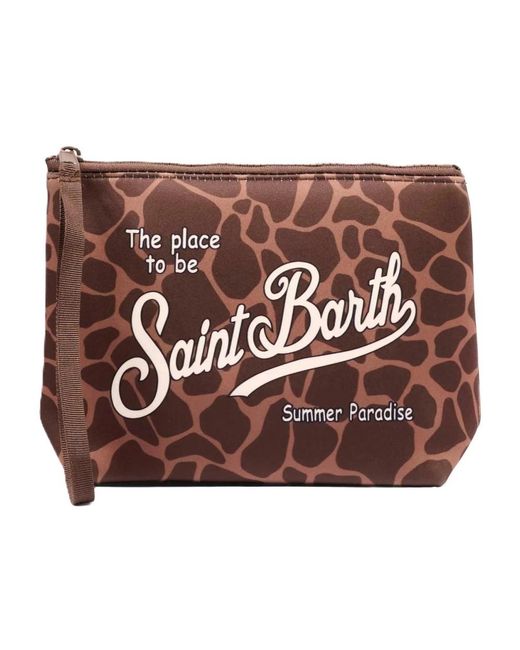 Mc2 Saint Barth Brown Clutches
