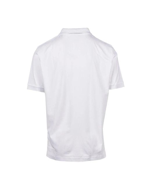 Fay White Polo Shirts for men