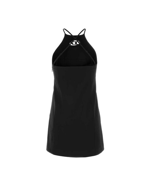 DIESEL Black Short Dresses