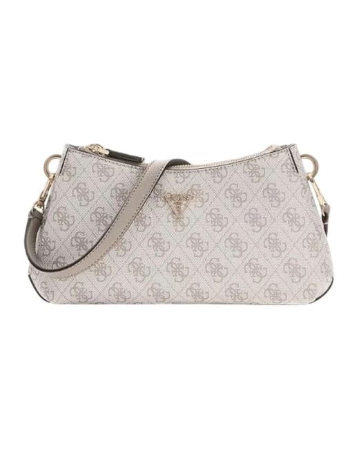 Guess Gray Shoulder Bags
