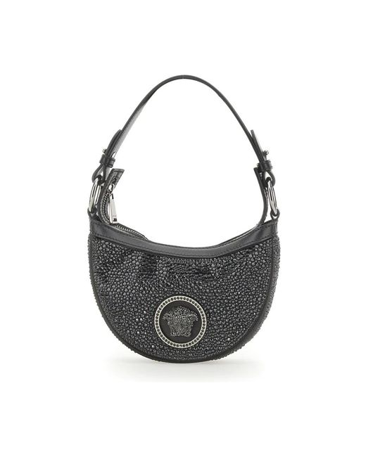 Versace Gray Shoulder Bags
