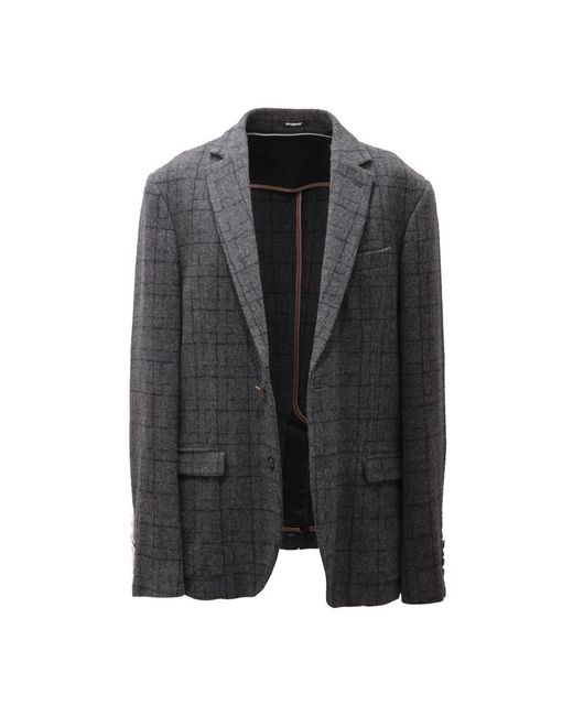 Officina 36 Gray Blazers for men