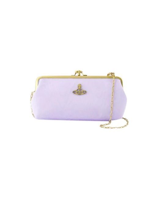 Pre-owned > pre-owned bags > pre-owned cross body bags Vivienne Westwood en coloris Purple