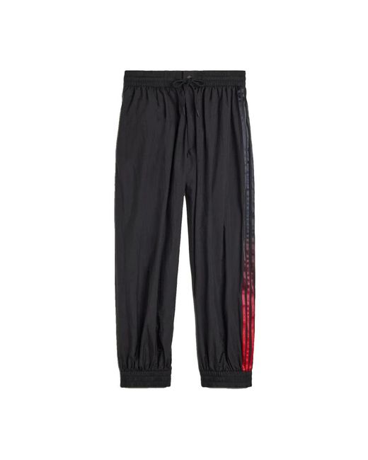 Y-3 Black Tapered Trousers for men