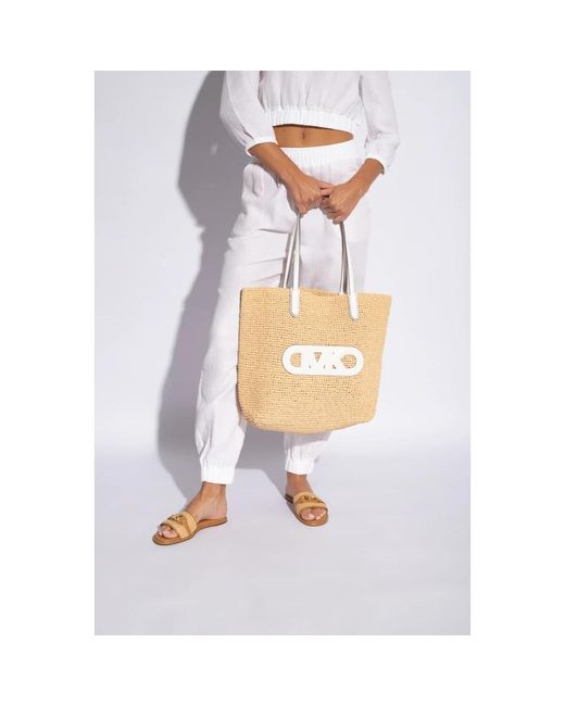 Michael Kors Natural Shopping Bags