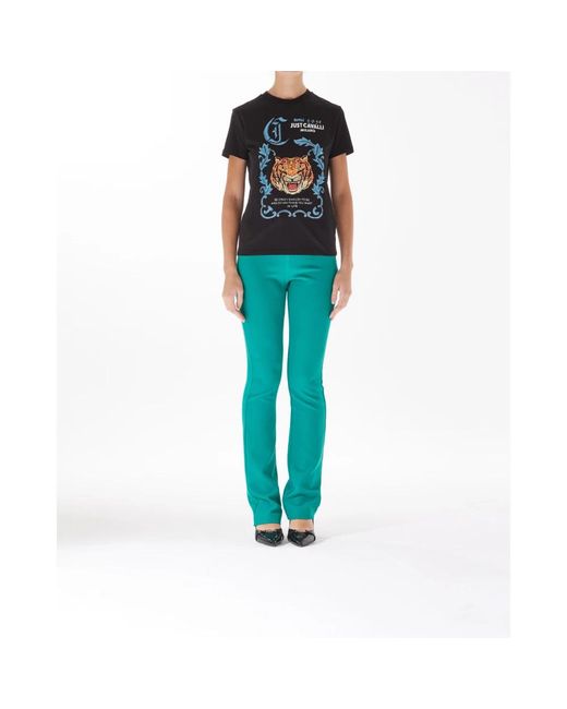 Just Cavalli Black T-Shirts