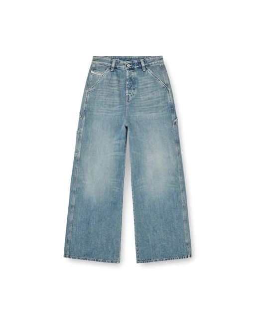 DIESEL 1996 D-Sire Relaxed Jeans in het Blue
